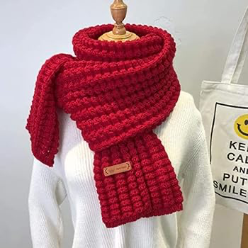 🧣 Écharpe en Laine Vintage Unisexe